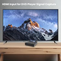 VHS to DVD Recorder, VCR to DVD Recorder-Convert Photos and Videos Between VHS,VCR,Memory Card，DVD and USB. Phone can use a Free app to Burn Videos and Photos, Also has TV Recording Function（Black） - Image 8