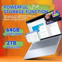 Dell Inspiron 16 Touchscreen Laptop - 16" FHD+ Display, Intel 10-Core 7 150U, 64GB RAM, 2TB SSD, Windows 11 Pro, Fingerprint Reader, Backlit KB, AI Copilot - Image 5