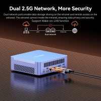 GEEKOM Mini PC AX8 Max, Dual 2.5G Lan AMD Ryzen 7 8745HS (Up to 4.9GHz, 3 Mode) Desktop Computers, Radeon 780M, 32GB DDR5 5600MHz RAM 1TB PCIe SSD, 2xUSB4/PD/WOL/8K 4 Display/Gaming/Business/Win11 Pro - Image 8
