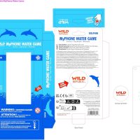 Wild Republic My Phone Water Game Dolphin Design, Gift for Kids, Great for Hours of Independent Play - Image 2