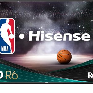 Hisense 50-Inch Class R6 Series 4K UHD Smart Roku TV with Alexa Compatibility, Dolby Vision HDR, DTS Studio Sound, Game Mode (50R6G),Black