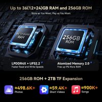 OSCAL Pilot 3 Rugged Phone (2025)|Rugged Smartphone 5G For T-Mobile| 36GB RAM| 256GB/2TB ROM| Dimensity 6300 Chip| Android 15| IP69K| 6.78"HD |120Hz| 50MP| 33W Charge |Dual SIM | NFC | 2Year Warranty - Image 5