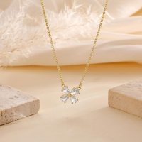 Pendant Necklace for Women,Dainty 14k Gold/Sliver Chain Choker Necklace Layered Stack Simple Non Tarnish,Trendy Jewelry | Party Gift - Image 3