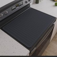 Stove Top Covers for Electric Stove, Food Grade Heavy Duty Silicone Glass Stove Top Cover Protector, Induction Cooktop Protector, Heat Resistant Range Ceramic Stove Top Covers Mat, Oven Cover - Image 4