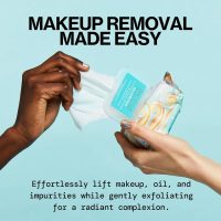 Pacifica Makeup Remover Face Wipes - Daily Facial Cleansing & Exfoliating Towelettes - Biodegradable - Organic - w/ Gycolic Acid - Clean Beauty Vegan & Cruelty-Free Dermatologist Tested 30 Count - Image 4