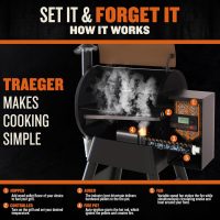 Traeger Grills Pro 575 Wood Pellet Grill & Smoker with Wifi, App-Enabled, Bronze - Image 3