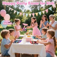 FUNNYB&G Foil Art Craft Activity for Kids - Gift for Girls Crafts for Kids Fun Art Supplies DIY Creative Travel Toy, Birthday Gift Party Favor Toys for Girls Boys 4 5 6 7 8 9 Years Old(Princess) - Image 6