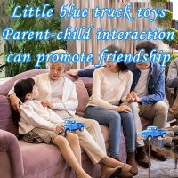 Little Blue Truck Toy for Kids Ages 2 3 4 5 6 7 8 Year Old Boys Girls,1:32 Alloy Kids Car Toy Driveable,Car Door Can Open,Toy Trucks for Toddlers Easter Christmas Birthday Gifts - Image 9