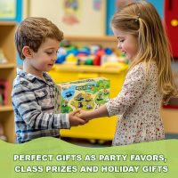 FUN LITTLE TOYS Party Favor for Kids, Mini Animals Building Blocks Sets Goodie Bags Stuffers for Kid, Small Toy Prizes, 12Pack Birthday Party Favor Easter Egg Fillers - Image 5