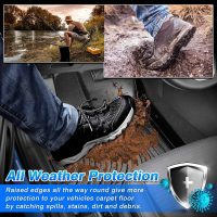 Cartist Floor Mats & Cargo Liner Custom Fit for Honda HR-V 2023 2024 2025 2026 /HR-V Hybrid 2023 2024 2025 2026 Accessories All Weather Cargo Liners Carpet Protection TPE Odorless - Image 3