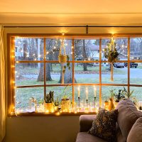 JMEXSUSS Connectable Warm White String Lights Indoor Bedroom, 8 Modes Christmas String Light Plug in Classroom Lights, 33ft 100 LED Fairy Twinkle Light Outdoor for Classroom Christmas Tree Decor - Image 2