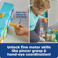 Learning Resources Lock & Key Clubhouse, Counting and Fine Motor Games, Combination Lock Toy , Montessori Activity Center For Kids, Preschool Learning Activities, Boy and Girls Gifts - Image 2