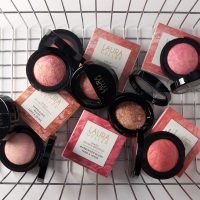 LAURA GELLER NEW YORK Baked Blush-n-Brighten Marbleized Blush for Cheeks - Pink Buttercream - Natural Finish - Buildable Color - Image 5