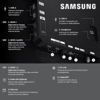 SAMSUNG 55-Inch Class OLED S90F 4K Smart TV (2025 Model) NQ4 AI Gen3 Processor, 4K AI Upscaling Pro, OLED HDR +, Motion Xcelerator 144Hz, Samsung Vision AI, Alexa Built-in - Image 3