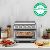 Cuisinart Air Fryer Toaster Oven with Grill, 1800W 8-1 Air Fryer Oven with Bake, Convection Bake, Grill, Broil and Warm Options, Large Capacity, 60-Minute Timer, TOA-70, Stainless Steel - Image 2