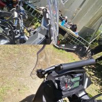 DL650 V-Strom Accessories, Motorcycle Navigation GPS Bar Mount Bracket for DL650XT V Strom 2017 2018 2019 2020 2021 2022 2023 2024, 22mm Expansion Crossbar Mobile Phone Stand Holder Support - Image 4