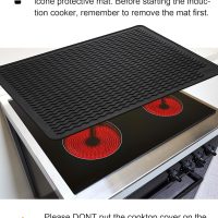 Stove Top Covers for Electric Stove, Food Grade Heavy Duty Silicone Glass Stove Top Cover Protector, Induction Cooktop Protector, Heat Resistant Range Ceramic Stove Top Covers Mat, Oven Cover - Image 9