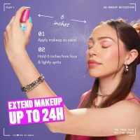 NYX PROFESSIONAL MAKEUP The Face Glue Setting Spray, Transfer-Resistant Waterproof Setting Spray, Up to 24HR Make Up Wear - Image 3