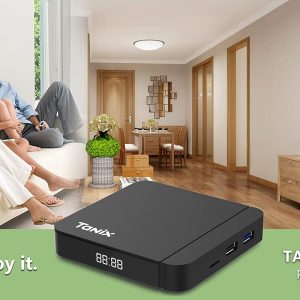 Android 11.0 TV Box,Tanix W2 Pro Amlogic S905W2 Quad Core RAM 4GB ROM 64GB Dual WiFi 2.4G/5.8G BT4.2 4K 6K AV1 Home Smart Media Player Set top Box