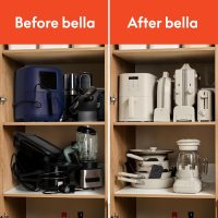 bella 10 Speed Countertop Blender, Juicer & Smoothie Maker, Fits-anywhere™ Kitchenware, Slim Flip & Store Design, Dishwasher Safe 48oz Capacity Pitcher & Lid, Stainless Steel Blade, 450 Watt, Oatmilk - Image 7