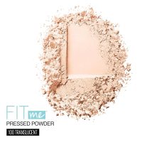Maybelline Fit Me Matte + Poreless Pressed Face Powder Makeup & Setting Powder, Translucent, 1 Count - Image 7