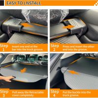 Cargo Cover Compatible with 2016-2022 Honda HRV HR-V Accessories Retractable Trunk Cover Shielding Shade Cargo Luggage Tonneau Cover - Image 8