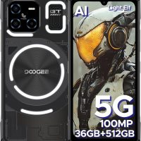 DOOGEE Blade GT Ultra 5G Rugged Smartphone with LED Light Effect, 36GB+512GB/2TB DDR5 Rugged Phone,4nm Dimensity D7300,6.72" FHD+120Hz, AI 100+32MP Android 14 Gaming Phones,Face & Finger ID/WIFI6 - Image 9