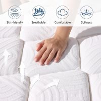 Queen Size Mattress, 12 Inch Hybrid Memory Foam Queen Mattress in a Box, Pressure Relief, Medium Firm, CertiPUR-US - Image 2