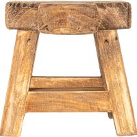 Creative Co-Op Small Wood Pedestal with Handle - Image 9