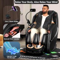 2025 Massage Chair Full Body, Zero Gravity SL-Track Shiatsu Massage Recliner Chair with Heat, 12 Auto Modes, Backlit Touchscreen and Calfrest Extension - Image 4