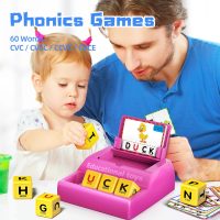Montessori Matching Letter Game for Kids Ages 3-8 | Educational Learning Spelling Toys with Storage Function | Christmas Birthday Gifts for 3 4 5 6 Year Old Boys & Girls | Larger Pink (50% Bigger) - Image 7