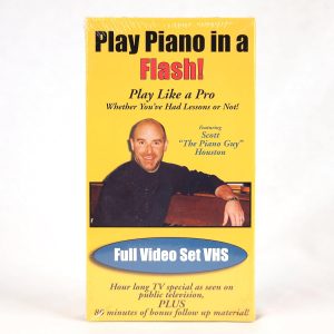 Play Piano in a Flash! Full Video Set VHS
