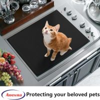 Stove Top Cover for Electric Stove- Range Covers for Electric Stove,Silicone XXL Dish Drying Mat, Glass Cooktop Covers, Flat RV Range top Mats (Black, 28"x20") - Image 6