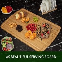 30x20 Stove Top Cover, Bamboo Wood Noodle Board Stove Cover for Gas Stove, Extra Large Cutting Board for Kitchen, Stove Top Cutting Board - Image 7