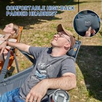 TIMBER RIDGE Hammock Camping Chair, Oversized Swinging Chair with Adjustable Back and Seat Height, Portable Folding Rocking Camping Chair for Outdoor Lawn, Backyard and Patio, Supports 400lbs - Image 6