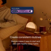 Hatch Restore 3 Sunrise Alarm Clock, Sound Machine, Smart Light (Cocoa) - White Noise, Screen-Free Sleep Routine - Image 9