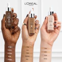 L'Oreal Paris True Match Nude Hyaluronic Tinted Serum Foundation with 1% Hyaluronic acid, Light 2-3, 1 fl. oz. - Image 4