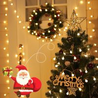 Minetom Globe String Lights, 33 Feet 100 Led Fairy Lights Plug in, 8 Modes with Remote Mini Globe Lights for Indoor Outdoor Bedroom Party Wedding Garden Christmas Tree Decor, Warm White - Image 8