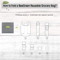 Brown Reusable Grocery Bags Foldable Polyester, Cute Animal Flower Geometry Pattern Reusable Shopping Bags Extra Large 51LBS Heavy Duty, Machine Washable Reusable Bags for Groceries - Image 6