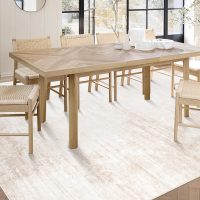 Area Rugs 6x9 Living Room: Washable Rug Modern Abstract Large Rug Soft Non Slip Neutral Rugs Stain Resistant Indoor Carpet for Bedroom Kitchen Dining Room Table Nursery Home Office Rugs(Beige,6'x9') - Image 4
