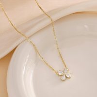 Pendant Necklace for Women,Dainty 14k Gold/Sliver Chain Choker Necklace Layered Stack Simple Non Tarnish,Trendy Jewelry | Party Gift - Image 4