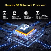 DOOGEE S200 Rugged Smartphone 5G Unlocked, 256GB+32GB RAM Rugged Phone with 1.32" Rear Screen, 10100mAh Battery,6.58" FHD+ 120Hz Display,100MP + 20MP Night Vision Camera,Dual SIM Waterproof Cell Phone - Image 2