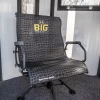 HAWK Big Denali Luxury Blind Chair Extra Large Silent Comfortable Swiveling Portable Chair with 4 Adjustable Legs for Camping, Hunting, Fishing, Backpacking Holds Up To 350 LBS - Image 2