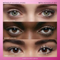 Lancôme Monsieur Big Volumizing Mascara for up to 12x More Volume & 24H Wear - False Lash Effect - Black - Image 2