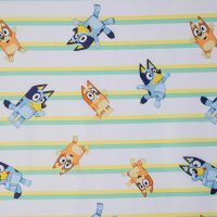 Bluey 4 Piece Toddler Bedding Set – Includes Comforter, Sheet Set – Fitted Top Sheet Reversible Pillowcase for Boys or Girls Bed, Blue - Image 5