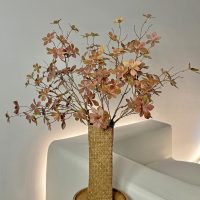 NuT's 3pcs Artificial Eucalyptus Leaves, Greenery,Home Decor Flowers, Silk Flowers, Fake Flowers for Coffee Table, Living Room,Dining Table, Autumn Spring Winter (3pcs Brown) - Image 6