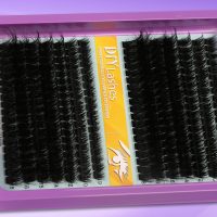 C Curl Lash Clusters Extensions 280 Pcs Individual Eye lash Clusters 100D Cluster Eyelash Lashes Wispy Clusters Lashes Makeup at Home - DIY Lash Extension Kit for Self Application (9-18MM) Mix - Image 3