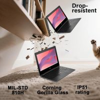 HP Chromebook X360 Fortis 2-in-1 Laptop (11.6" Touchscreen, Intel N5100, 8GB RAM, 128GB Storage (64GB+64GB)), Ruggedized & Spill-Resistant, Convertible, Student, Home, Long Battery Life, Chrome OS - Image 5