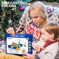 Magnetic Fishing Game for Kids Toddlers 3-5, 70 pcs Fishing Toys for Kids Toddlers 3-5, Fishing Table Toys Board Game Birthday Gifts for 3 4 5 6 7 8 Years Old Toddlers Kids - Image 7