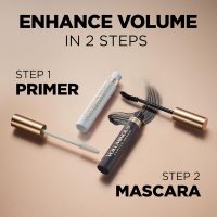 L'Oreal Paris Makeup Voluminous Original Curved Brush Mascara, Black, 0.28 Fl Oz - Image 6